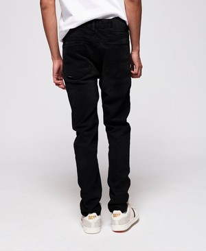 Superdry Travis Skinny Férfi Farmer Fekete | LVUKY4072